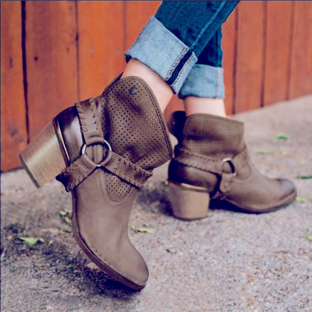 Bussola Woodville Kyra Clay Leather Boots